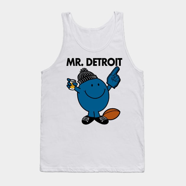 Mr. Detroit Tank Top by unsportsmanlikeconductco